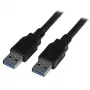 StarTech.com Kabel USB 3.0 - A na A - M/M - 3 m (10 stóp), 3 m, USB A, USB A, USB 3.2 Gen 1 (3.1 Gen 1), Męski/Męski, Czarny