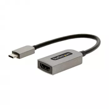 StarTech.com Adapter USB-C do HDMI, wideo 4K 60Hz, HDR10, klucz sprzętowy USB-C do HDMI, kompatybilny z USB4/Thunderbolt