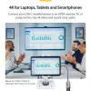 StarTech.com Adapter USB-C do HDMI, wideo 4K 60Hz, HDR10, klucz sprzętowy USB-C do HDMI, kompatybilny z USB4/Thunderbolt