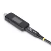 StarTech.com Tester zasilania USB-C, multimetr cyfrowy, dwukierunkowy miernik napięcia i prądu, do 240 W PD EPR, przenośny tester zasilania kabli i portów USB-C