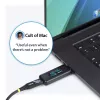 StarTech.com Tester zasilania USB-C, multimetr cyfrowy, dwukierunkowy miernik napięcia i prądu, do 240 W PD EPR, przenośny tester zasilania kabli i portów USB-C