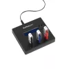 StarTech.com Samodzielny duplikator i kasownik 1 na 2 USB Thumb Drive, kopiarka wielu dysków flash USB, kopiowanie systemu i plików oraz całego dysku z prędkością 1,5 GB/min, pojedyncze i 3-przebiegowe kasowanie, wyświetlacz LCD - TAA