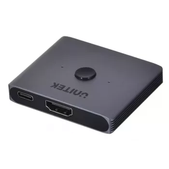 HDMI switch Unitek V1163A 2x1 8K 60Hz — 2 wejścia do 1 wyjścia