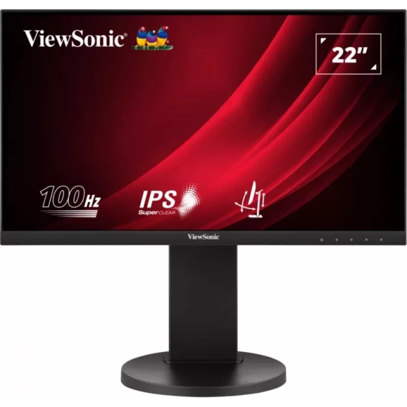 Monitor komputerowy Viewsonic VG Series VG2208A-HD 55,9 cm (22 cale) 1920 x 1080 pikseli Full HD LED Czarny