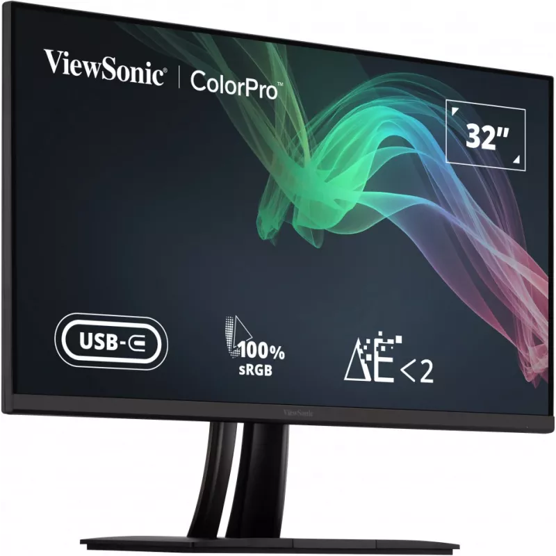 Monitor komputerowy Viewsonic VP56 81,3 cm (32 cale) 3840 x 2160 pikseli 4K Ultra HD LED Czarny