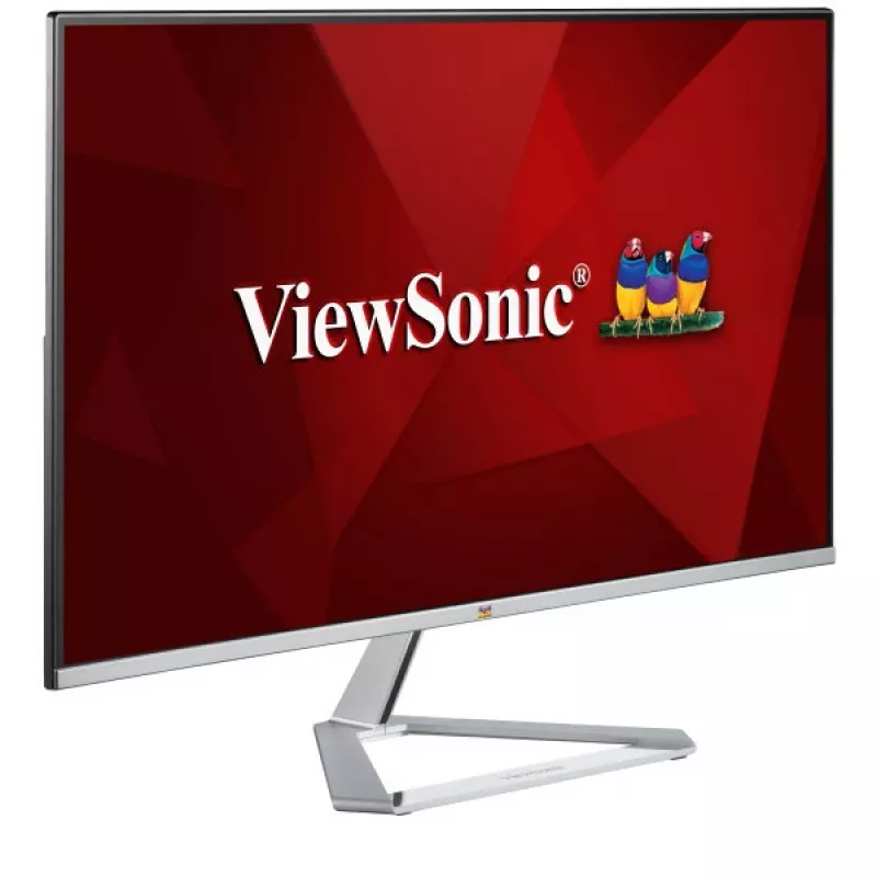 Monitor komputerowy Viewsonic VX Series VX2776-SMH 68,6 cm (27 cali) 1920 x 1080 pikseli Full HD LED Srebrny