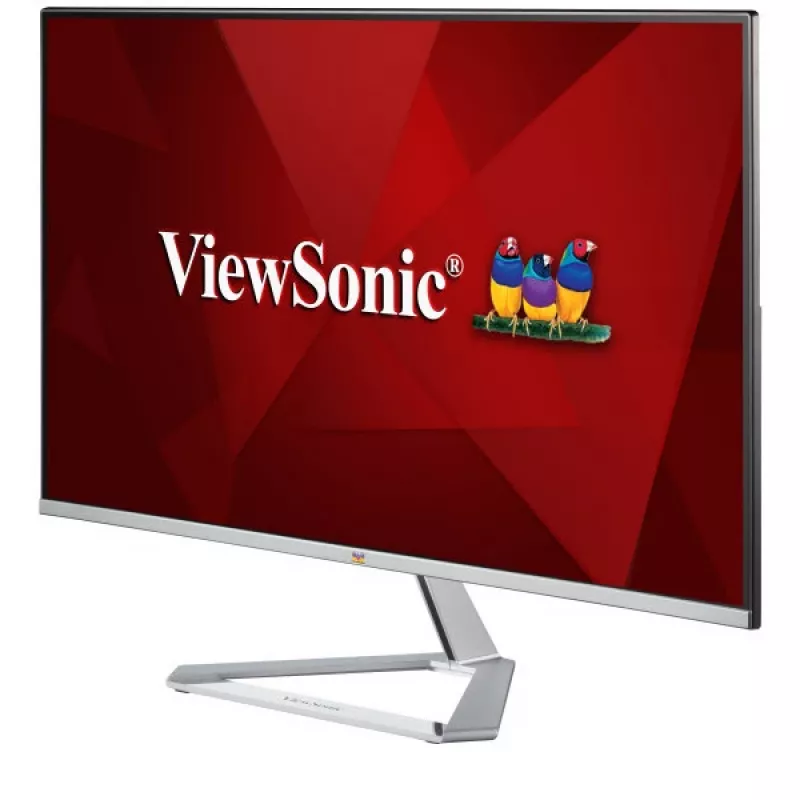 Monitor komputerowy Viewsonic VX Series VX2776-SMH 68,6 cm (27 cali) 1920 x 1080 pikseli Full HD LED Srebrny