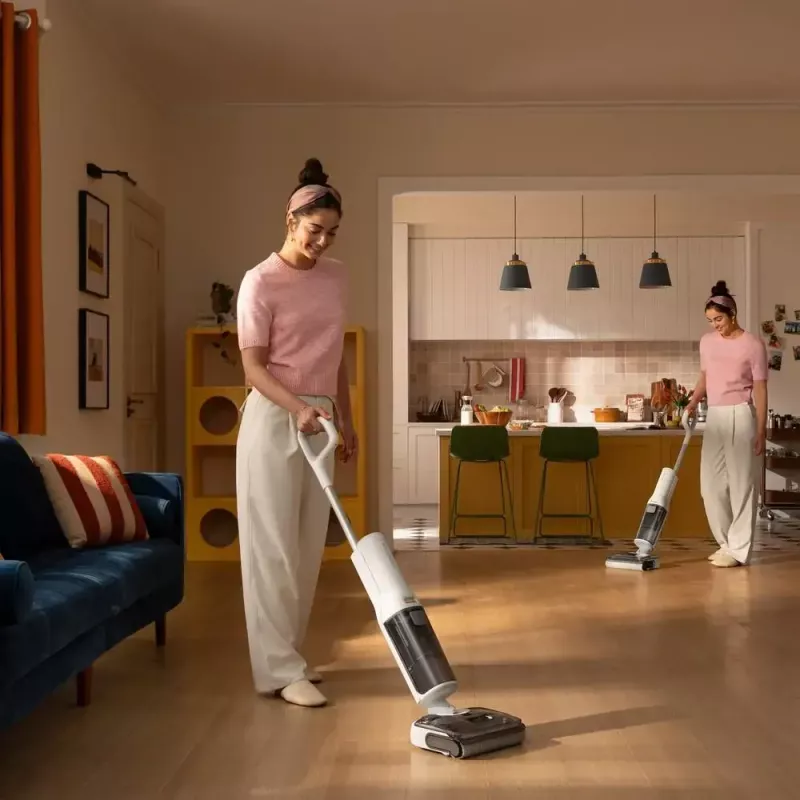 Roborock F25 RT Odkurzacz pionowy Bezprzewodowy Sucho-mokry Bezworkowy Biały 2,5 Ah