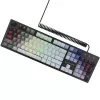 Klawiatura mechaniczna LORGAR Azar 514 biała z podświetleniem RGB, układ ENG