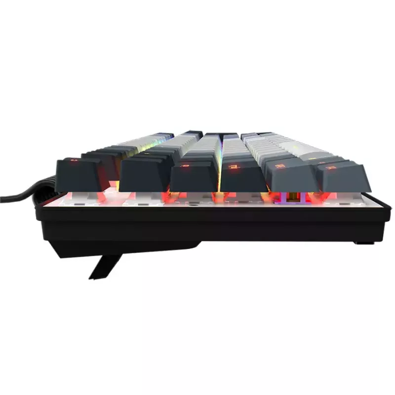 Klawiatura mechaniczna LORGAR Azar 514 biała z podświetleniem RGB, układ ENG
