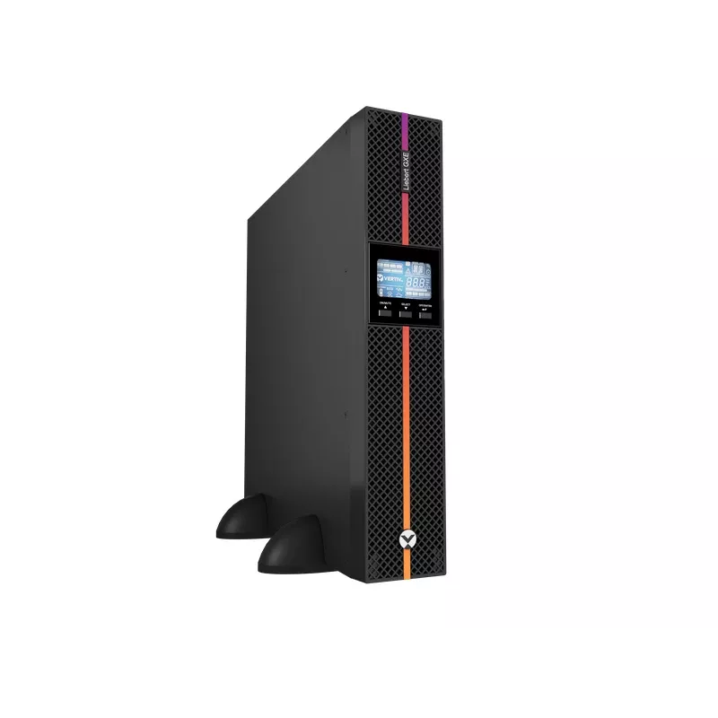 Vertiv Liebert GXE3-1000IRT2UXL zasilcz absolutnie bezprzerwowy (UPS) podwójna konwersja (online) 1 kVA 900 W 8 gniazd AC
