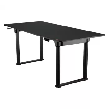 Biurko gamingowe COUGAR Gaming E-GRAV 180 Czarny prostokątny karbon 180x80cm