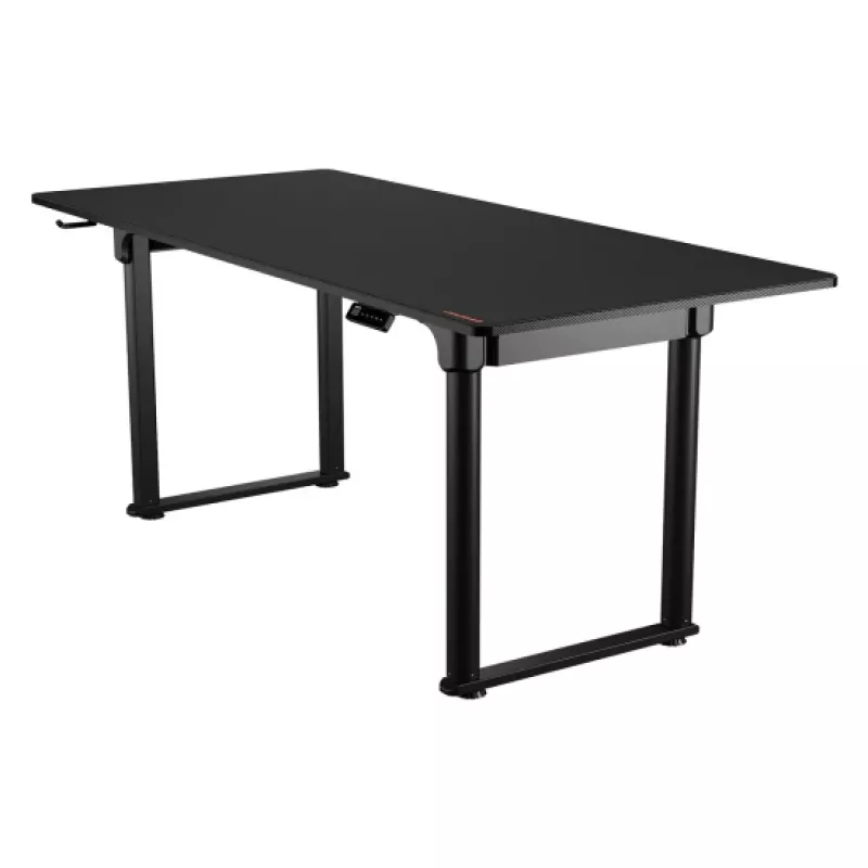 Biurko gamingowe COUGAR Gaming E-GRAV 180 Czarny prostokątny karbon 180x80cm