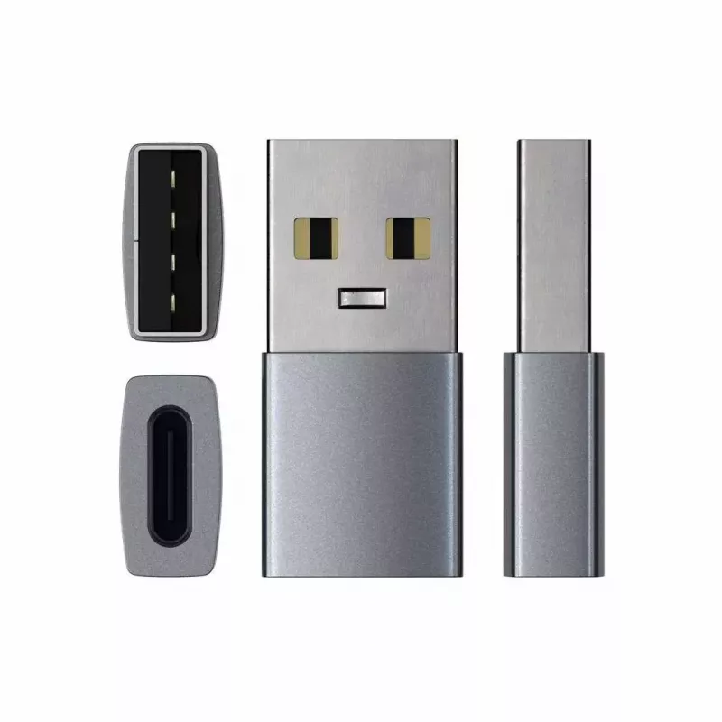 adapter złącza Satechi ST-TAUCM USB-A na USB-C Szary