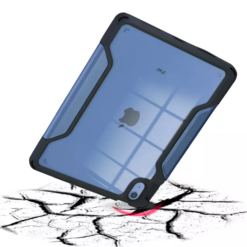 DEQSTER Rugged MAX Case dla iPada 10,9″ (10. gen.), etui z klapką, Apple, iPad 10. gen., 27,7 cm (10,9 cala), 330 g