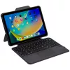 DEQSTER Rugged Touch klawiatura 10.9″, QWERTZ, niemiecki, Trackpad, Apple, Apple iPad 10, 9 cali (10. gen.), 27.7 cm (10.9 cala)