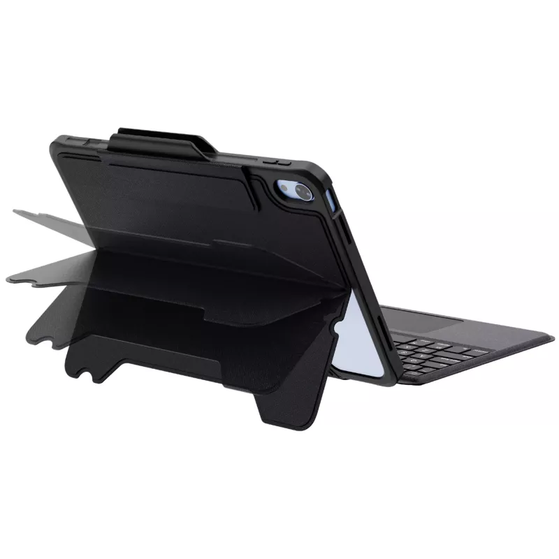 DEQSTER Rugged Touch klawiatura 10.9″, QWERTZ, niemiecki, Trackpad, Apple, Apple iPad 10, 9 cali (10. gen.), 27.7 cm (10.9 cala)