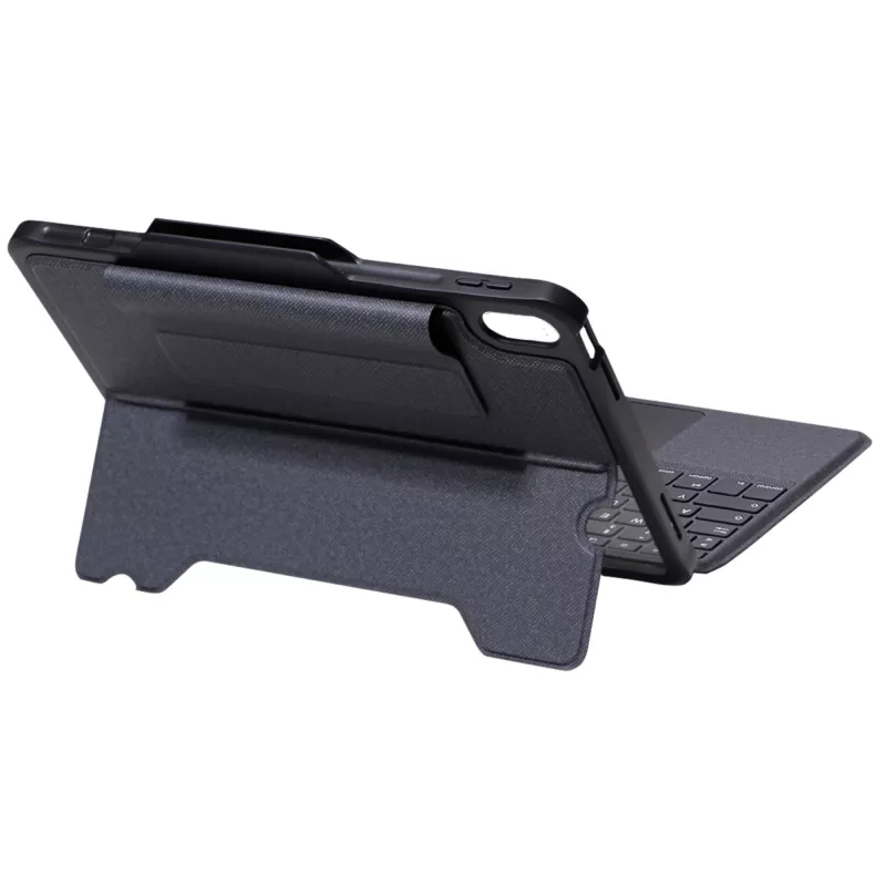 DEQSTER Rugged Touch klawiatura 10.9″, QWERTZ, niemiecki, Trackpad, Apple, Apple iPad 10, 9 cali (10. gen.), 27.7 cm (10.9 cala)