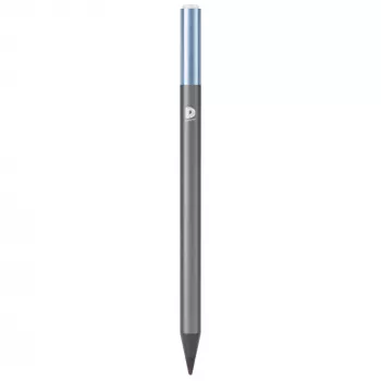 DEQSTER Pencil 2, Tablet, Apple, Niebieski, Szary, Apple iPady od 2018, Szary, Aluminium, Poliwęglan (PC), Polioksymetylen (POM)
