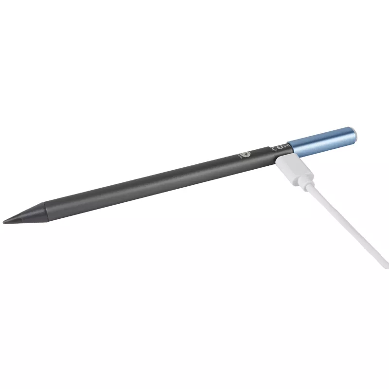 DEQSTER Pencil 2, Tablet, Apple, Niebieski, Szary, Apple iPady od 2018, Szary, Aluminium, Poliwęglan (PC), Polioksymetylen (POM)