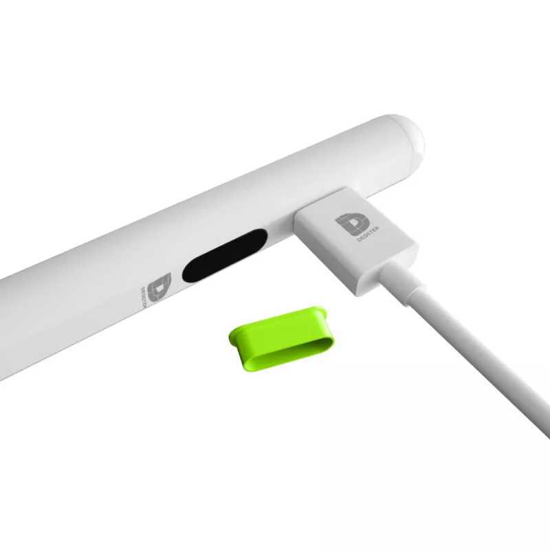 DEQSTER Pencil Lite, Tablet, Apple, Biały, iPady, Aluminium, Polioksymetylen (POM), Wbudowana