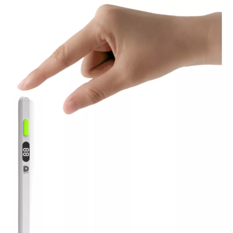 DEQSTER Pencil Lite, Tablet, Apple, Biały, iPady, Aluminium, Polioksymetylen (POM), Wbudowana