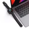 Stacja ładująca Satechi ST-TCMCAWM Smartwatch Czarny Srebrny Biały Aluminium