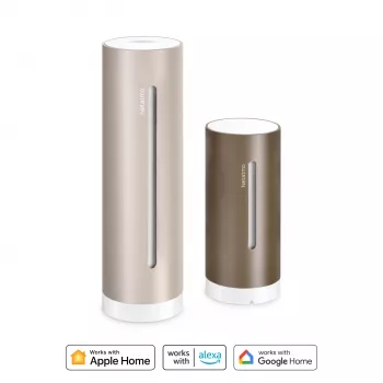 Cyfrowa stacja pogodowa Netatmo NWS-S-EC brązowa Wi-Fi