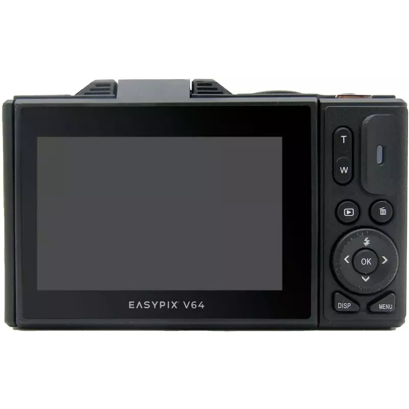 Kompaktowy aparat cyfrowy EASYPIX V64 Flip 20203 — 16 MP, wideo 1080p