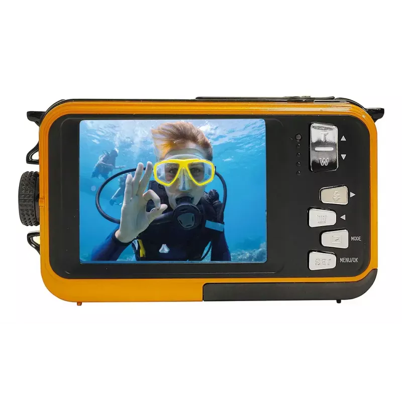 Kompaktowy aparat Easypix W3027 Wave 5 MP 1280 x 720 pikseli pomarańczowy