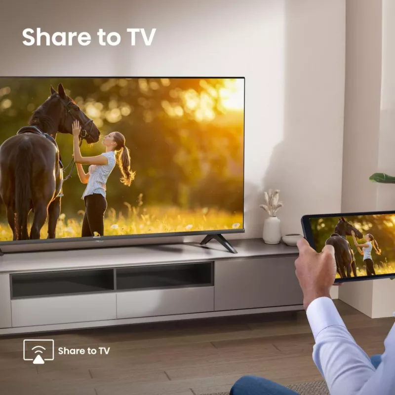 Hisense 40A4Q 101.6 cm (40 cali) Full HD Smart TV Wi-Fi Czarny 200 cd/m²
