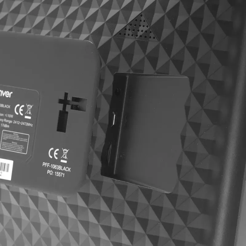 Cyfrowa ramka na zdjęcia Denver PFF-1063Czarny 10,1 cala Dotykowy ekran Wi-Fi 1920x1080