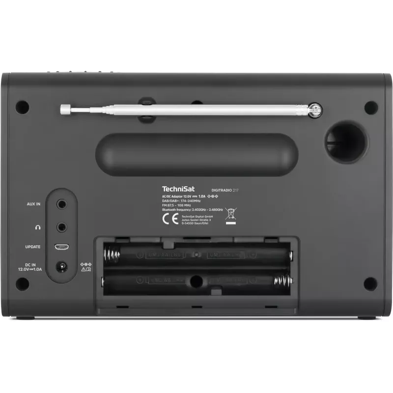 Przenośne radio TechniSat DIGITRADIO 217 analogowe i cyfrowe DAB+ FM