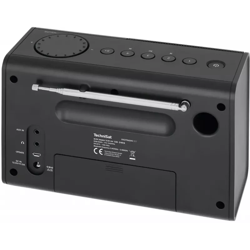 Przenośne radio TechniSat DIGITRADIO 217 analogowe i cyfrowe DAB+ FM