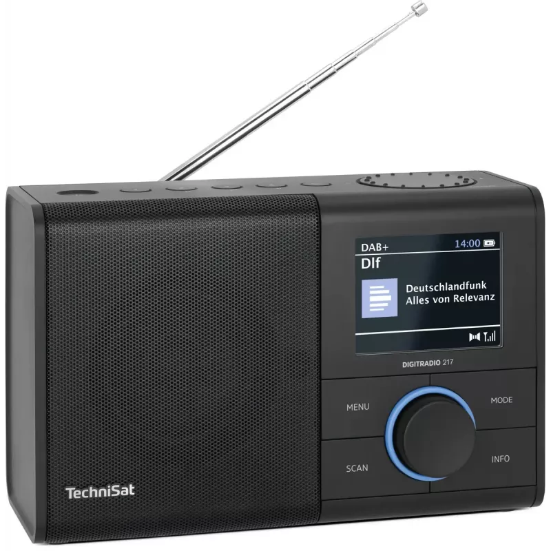 Przenośne radio TechniSat DIGITRADIO 217 analogowe i cyfrowe DAB+ FM