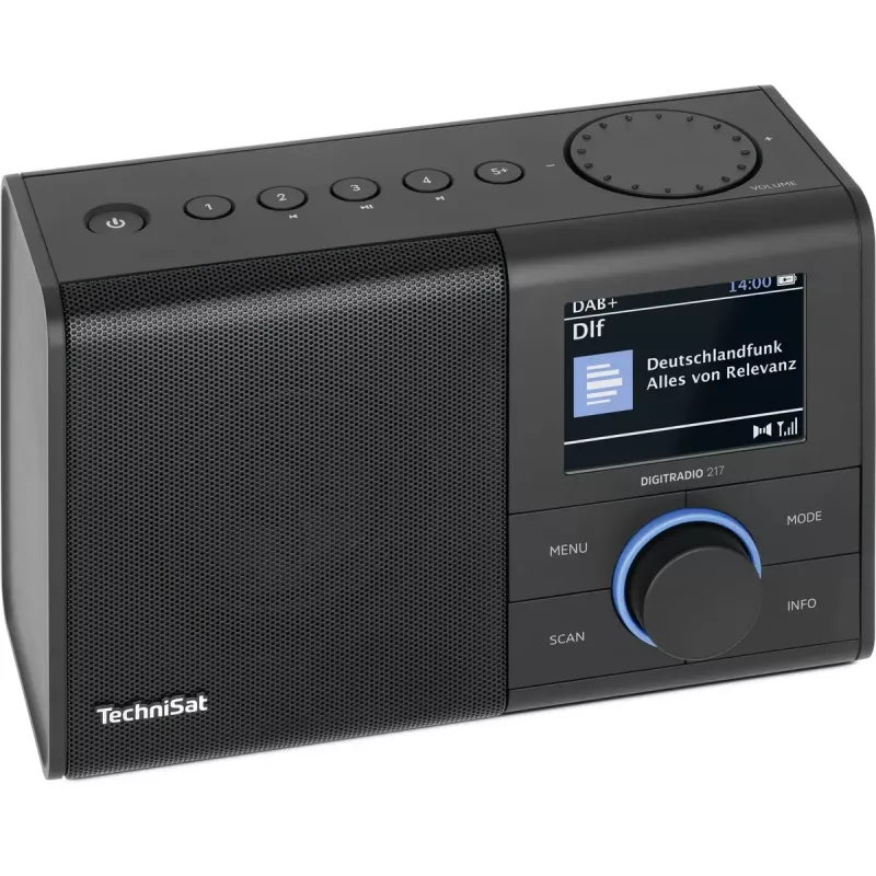 Przenośne radio TechniSat DIGITRADIO 217 analogowe i cyfrowe DAB+ FM