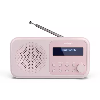 Przenośne radio Sharp DR-P420 cyfrowy tuner DAB DAB+ FM różowe