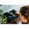 Gramofon audio z napędem paskowym Lenco LS-430BK Czarny 40W Bluetooth