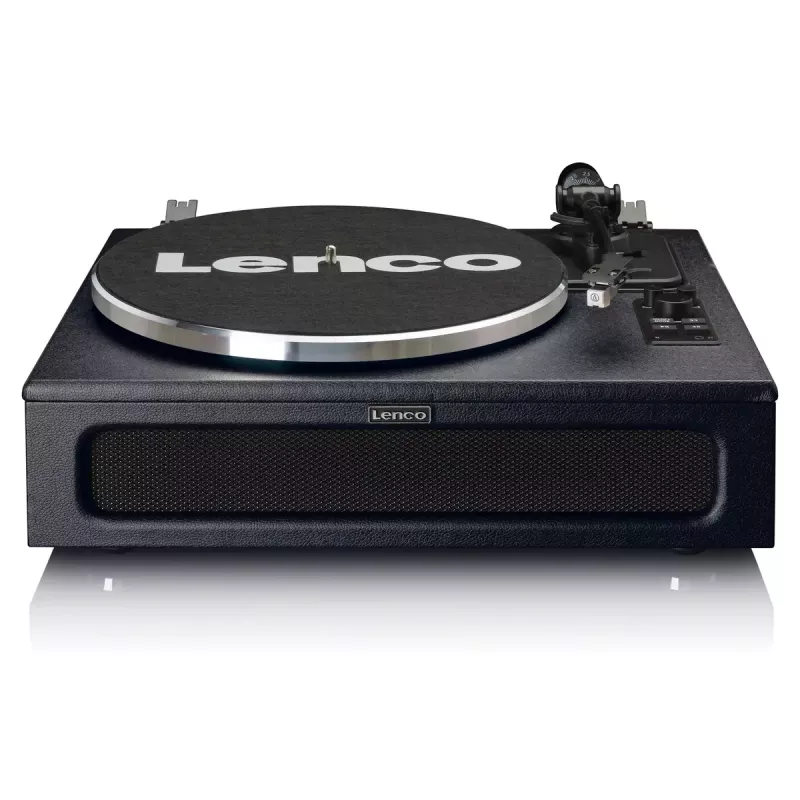 Gramofon audio z napędem paskowym Lenco LS-430BK Czarny 40W Bluetooth