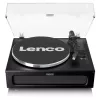 Gramofon audio z napędem paskowym Lenco LS-430BK Czarny 40W Bluetooth