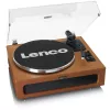 Gramofon audio z napędem paskowym Lenco LS-430BN Brązowy Ręczny Siła nacisku 3-4g