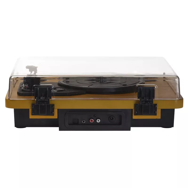 Denver VPL-230LW Gramofon półautomatyczny Czarny Wood 2W RMS