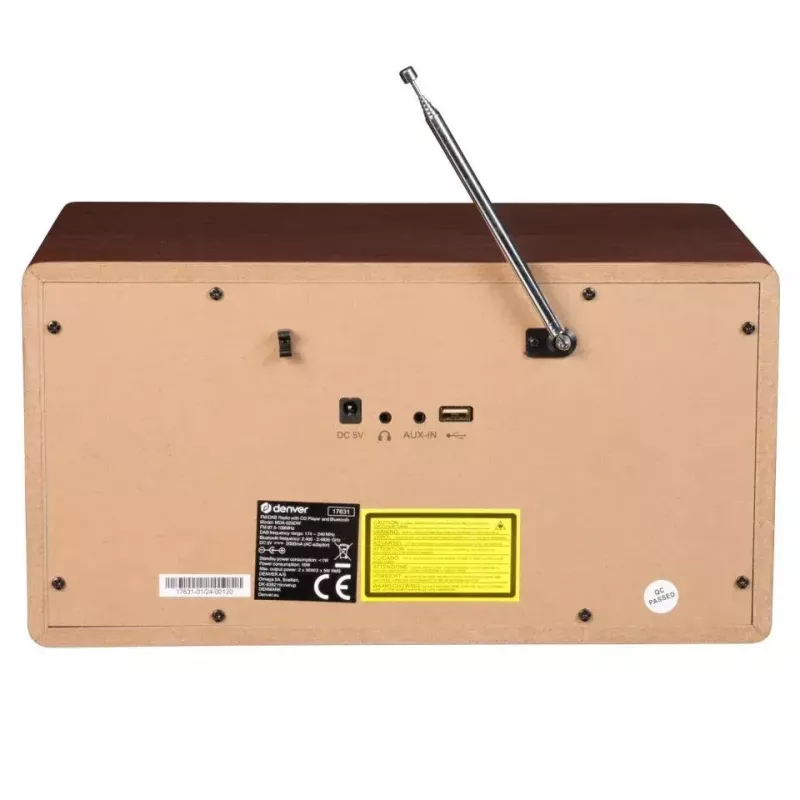 Osobisty odtwarzacz CD Denver MDA-525DW 10 W DAB+ FM