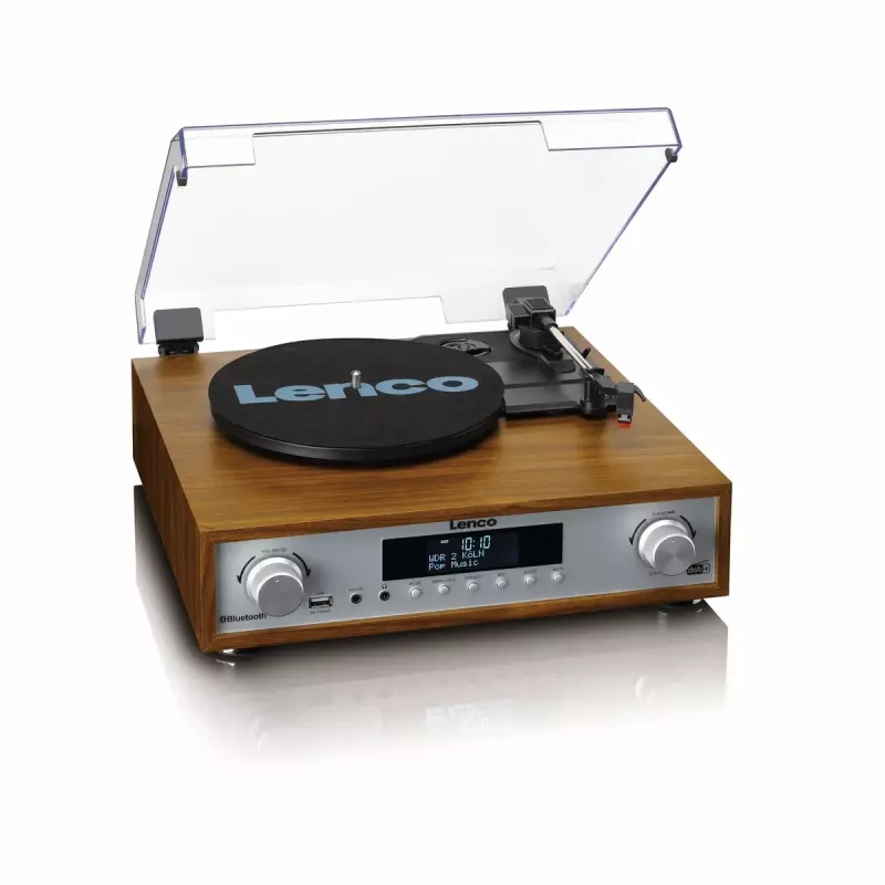 Belt-drive audio turntable Lenco MC-160WD
