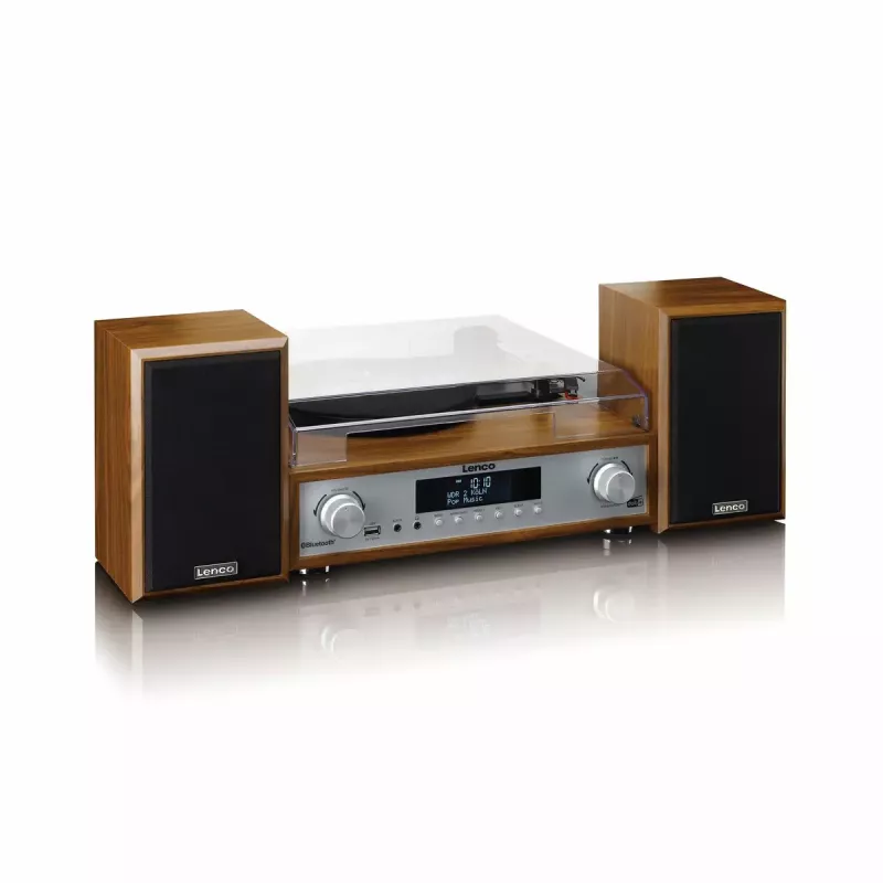 Belt-drive audio turntable Lenco MC-160WD