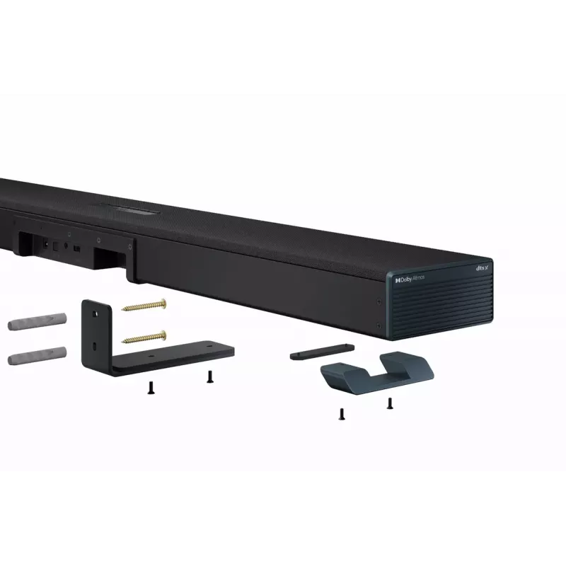 Sharp HT-SBW53121(BK) soundbar głośnik Srebrny 3.1.2 kanały 182 W