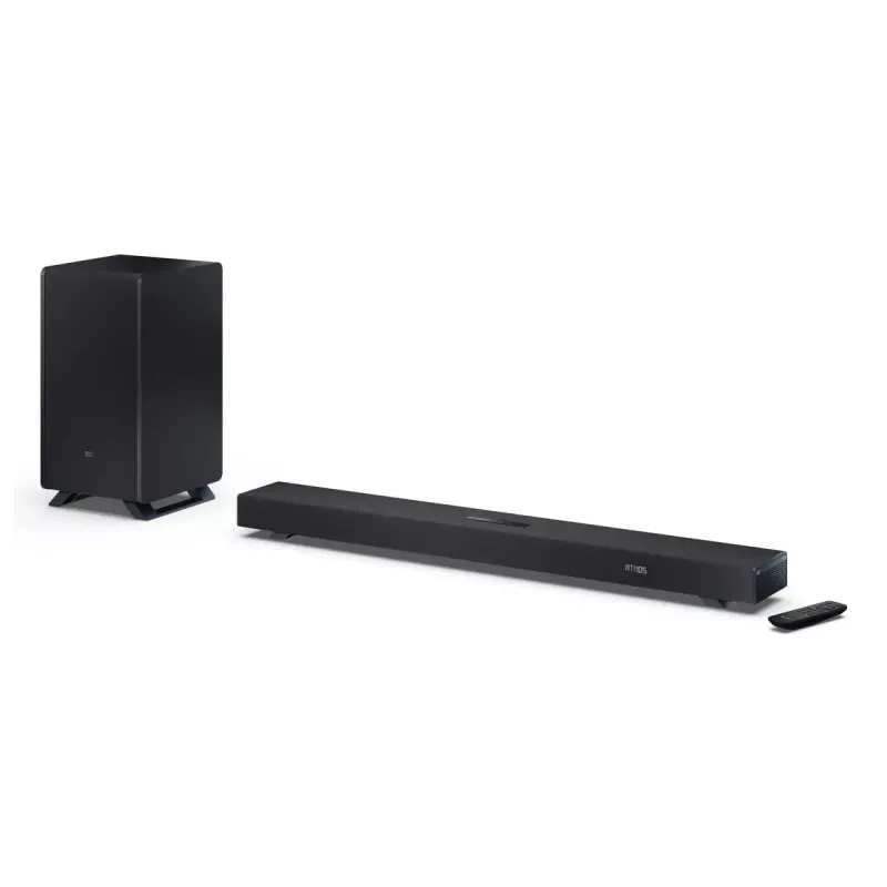 Sharp HT-SBW53121(BK) soundbar głośnik Srebrny 3.1.2 kanały 182 W