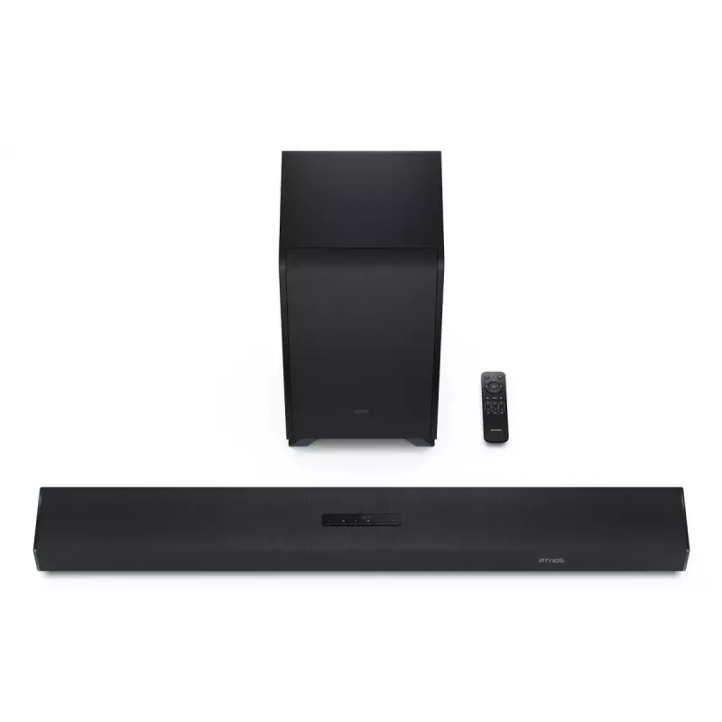 Sharp HT-SBW53121(BK) soundbar głośnik Srebrny 3.1.2 kanały 182 W