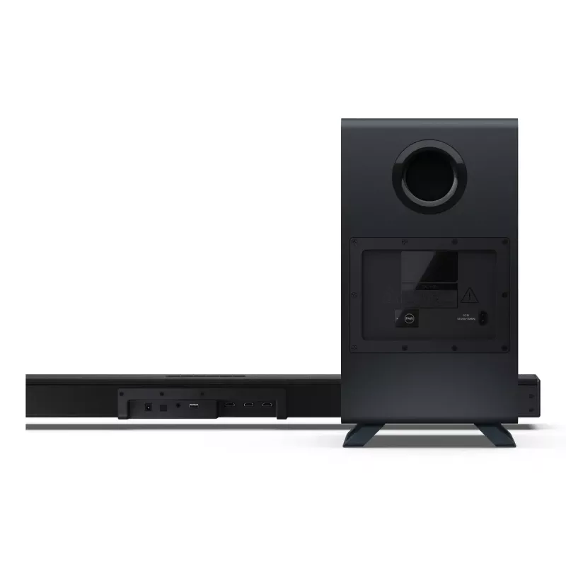 Sharp HT-SBW53121(BK) soundbar głośnik Srebrny 3.1.2 kanały 182 W