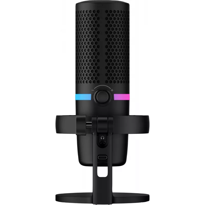 HyperX DuoCast - mikrofon USB (czarny) - podświetlenie RGB